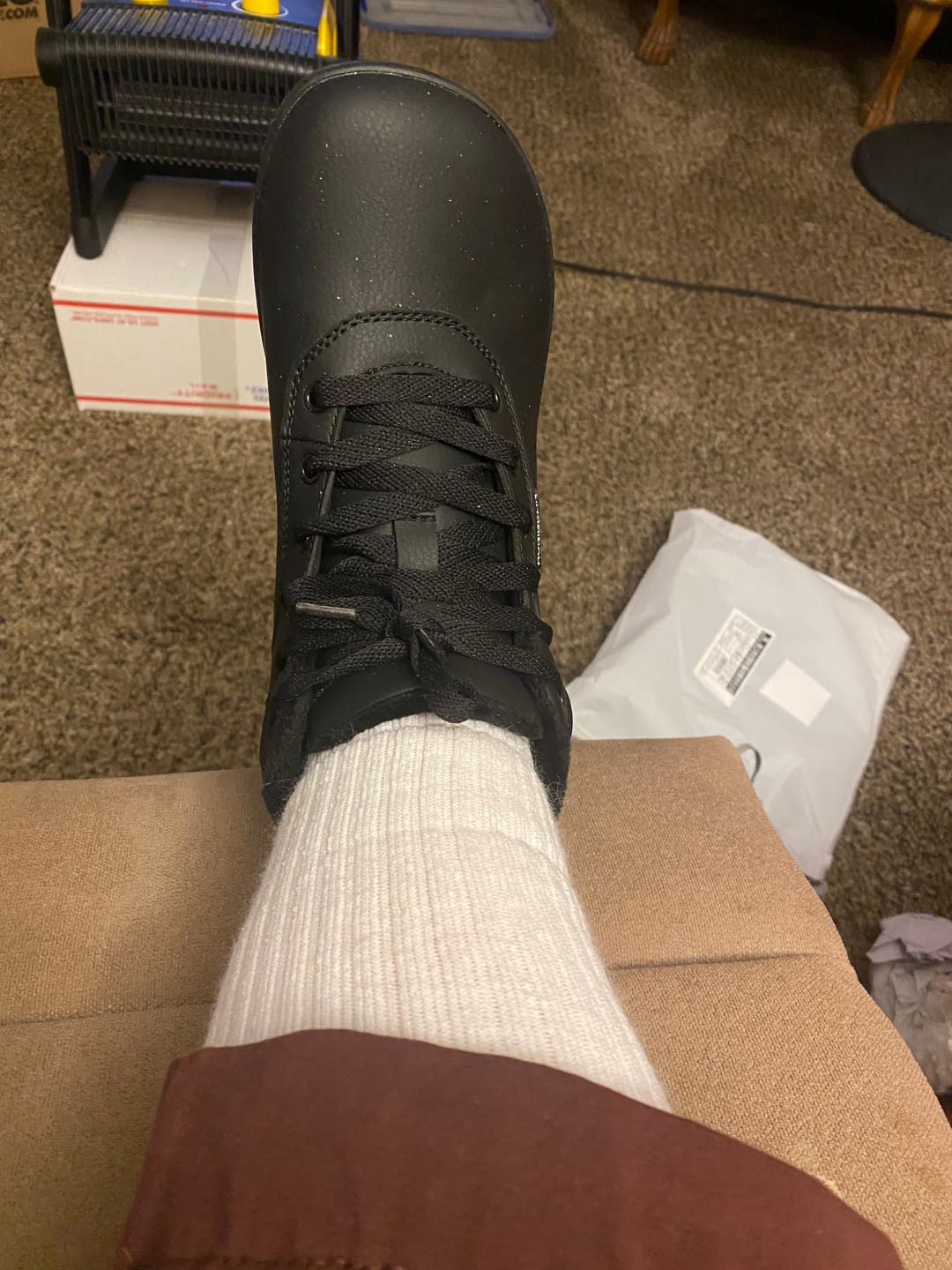 Customer photo review of Spruce - Winter Barefoot Shoes