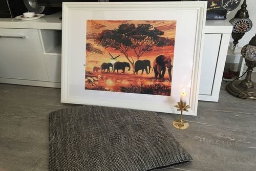Customer photo review of Paint by Numbers Custom Kit