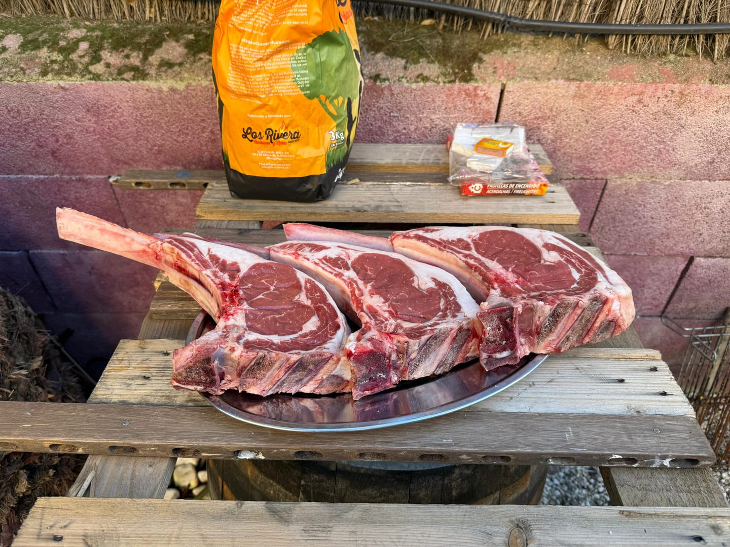 Customer photo review of Tomahawk de ternera