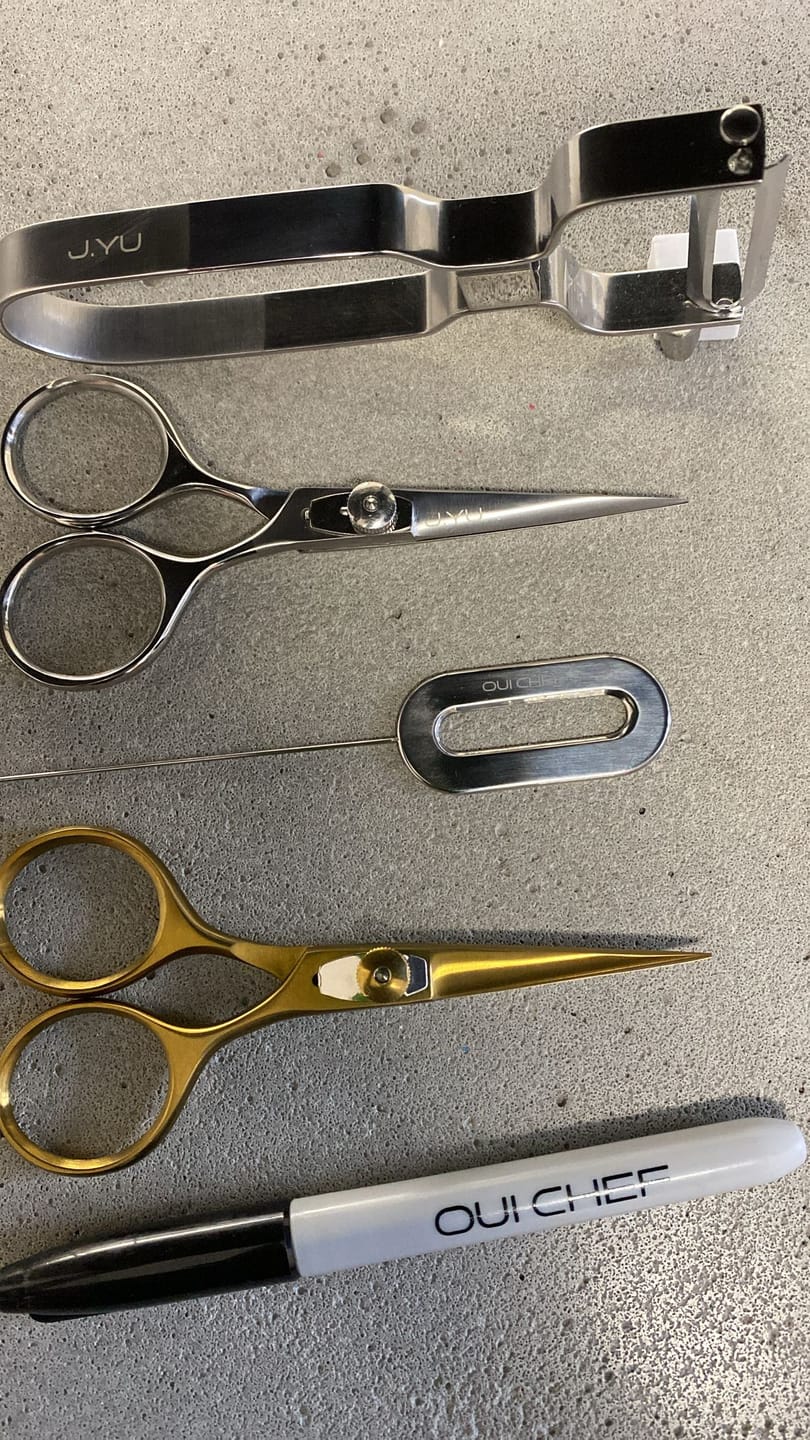 Customer photo review of SuperSharp Kitchen Scissors