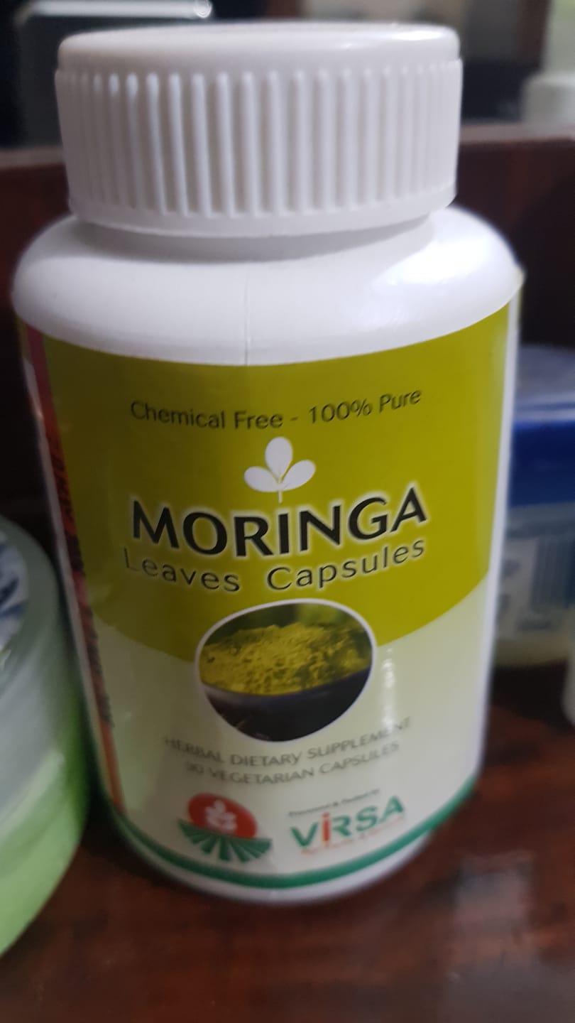 Customer photo review of Moringa Capsules (90 capsules x 1g)