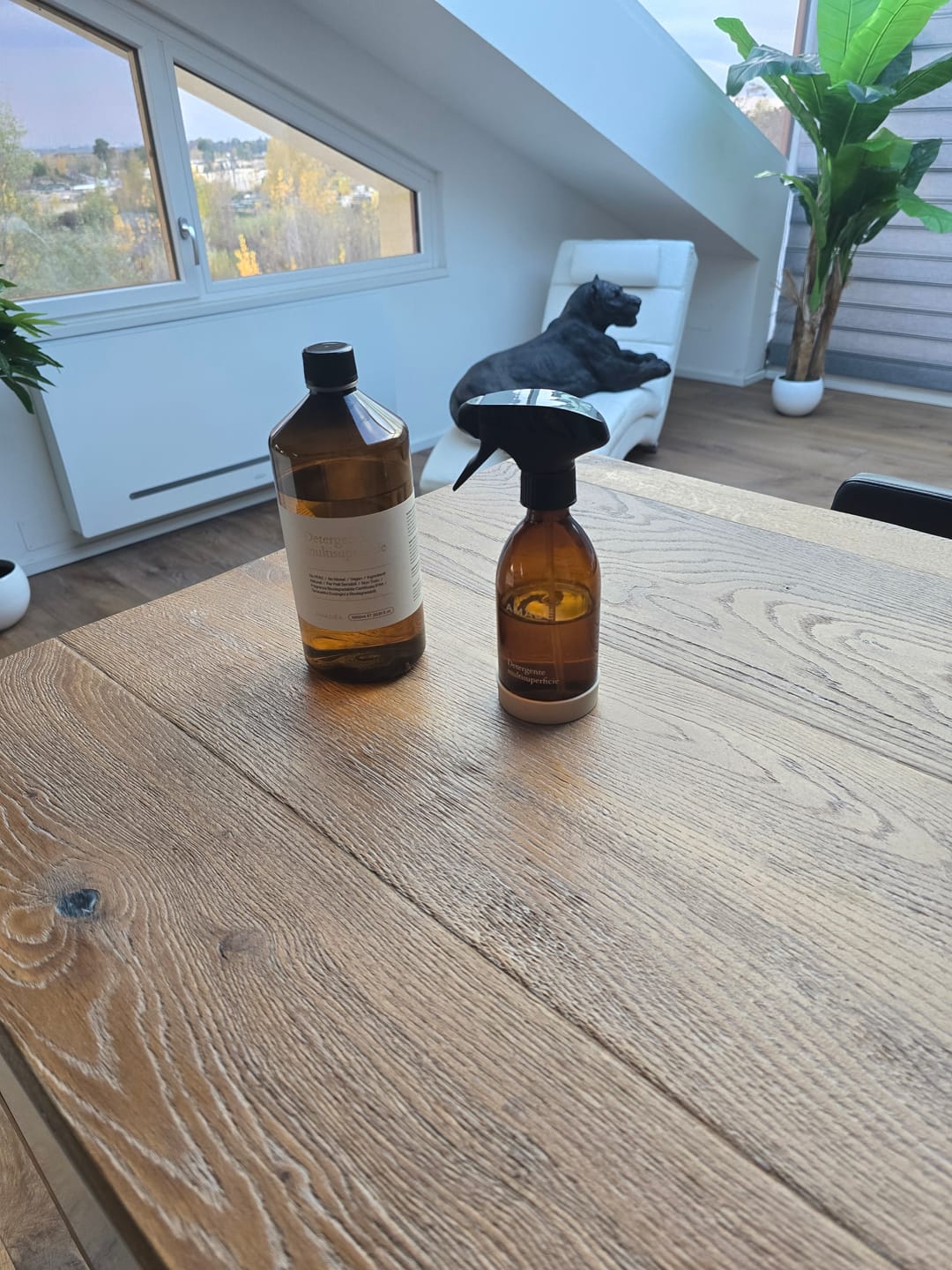 Customer photo review of Kit Detergente multisuperficie 300ml + 1 Litro