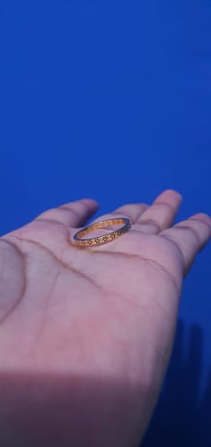 Customer photo review of Pietra Ring