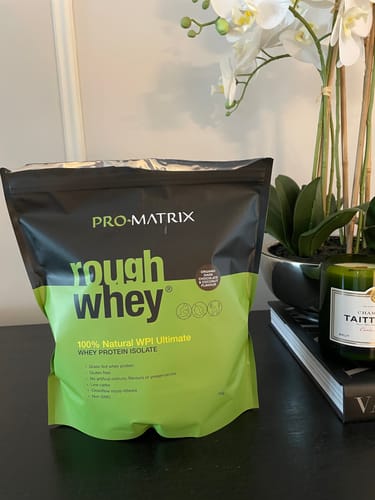 Customer photo review of 2kg CHOCOLATE & COCONUT, Isolate ROUGH WHEY