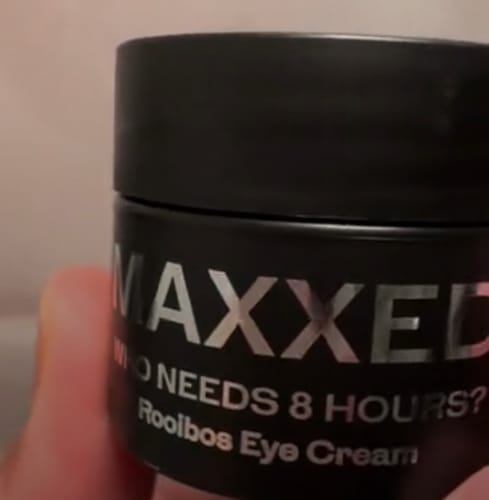 Customer photo review of Caffeine & Rooibos Eye Cream "Who Needs 8 Hours?"