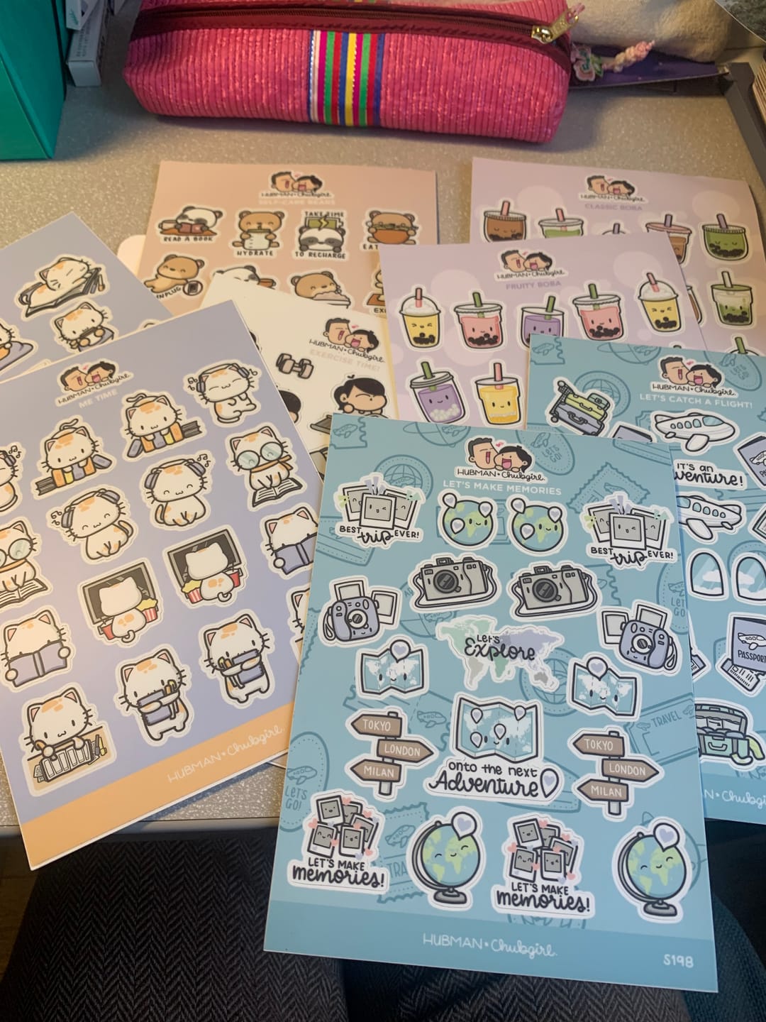 Customer photo review of Let's Make Memories Sticker Sheet