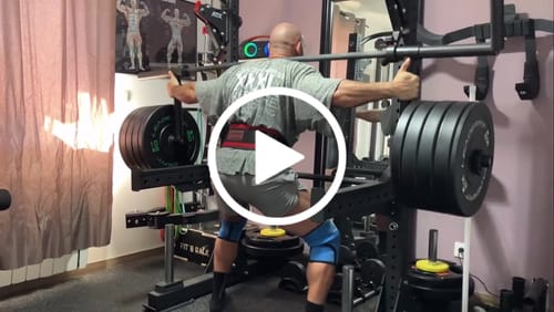 Customer video review of Cambered Bar Attachment - For Olympic Barbells