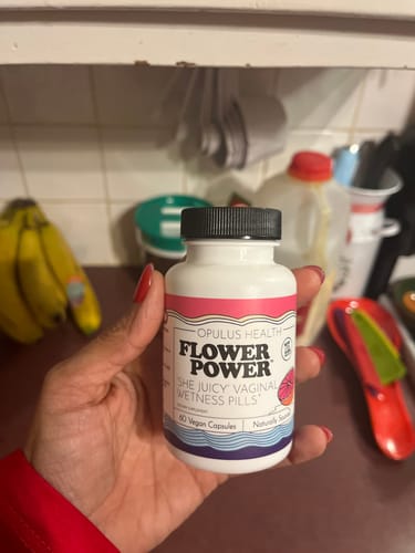 Customer photo review of Flower Power® 'She Juicy' Vaginal Moisture Supplement (60ct/ea)