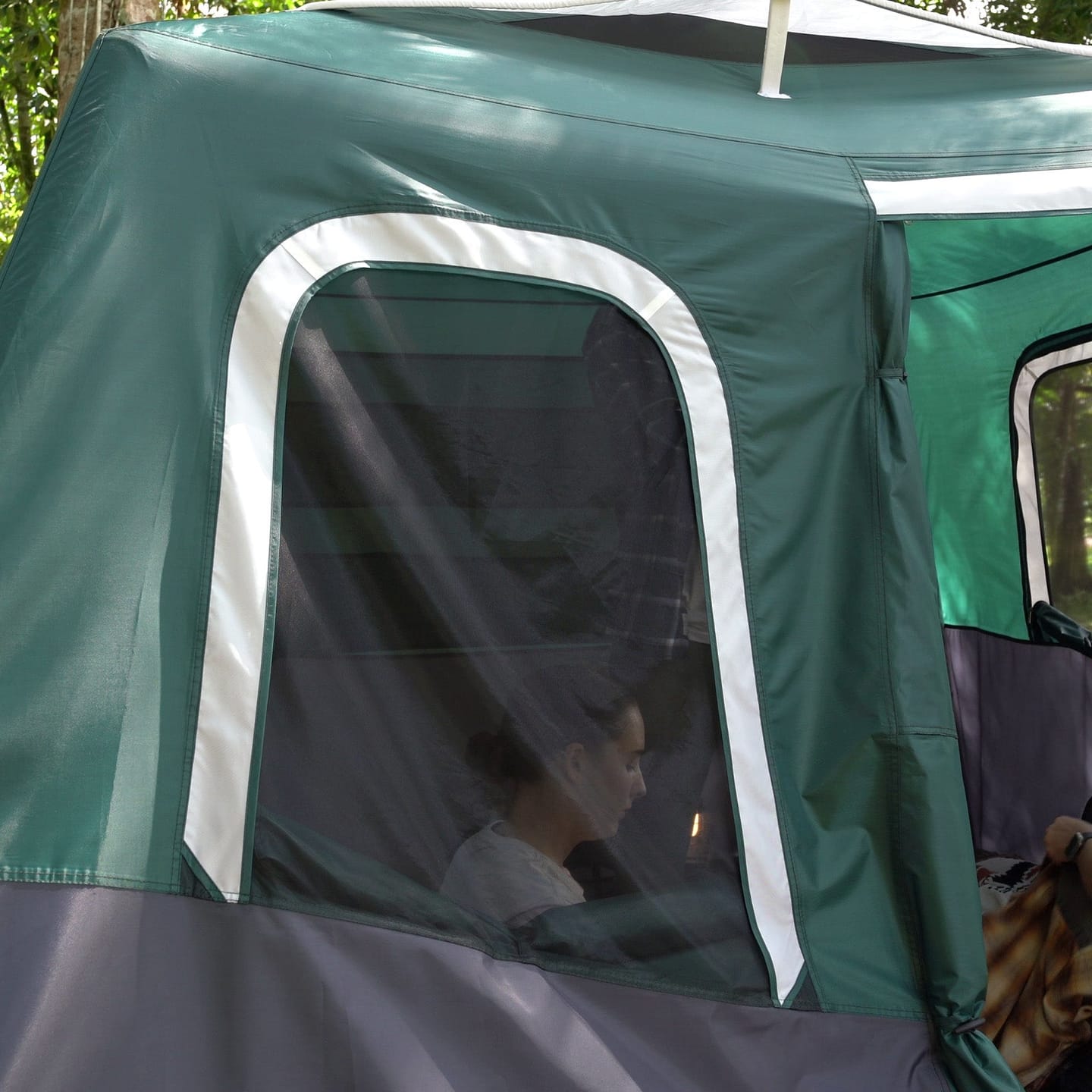 Customer photo review of 2-Step Cabin Tent