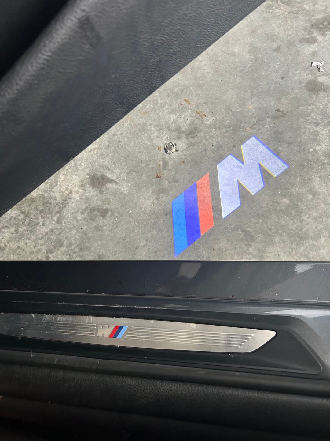 Customer photo review of BMW LED Car Door Welcome Logo Shadow Lights | E/F Chassis