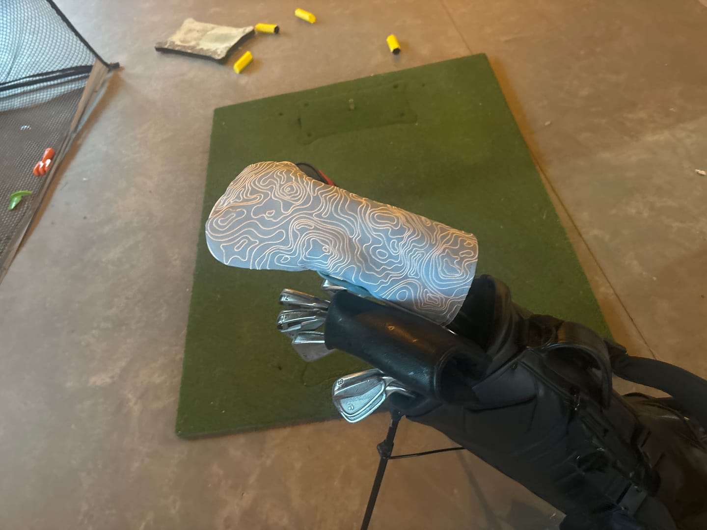 Customer photo review of Topographic Edition - Carolina Blue / Embroidered Pure White