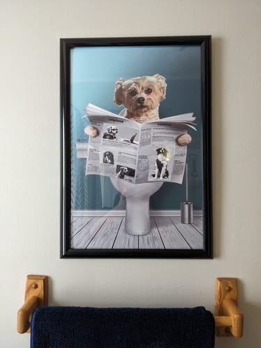 Customer photo review of Important meeting- Personalized poster