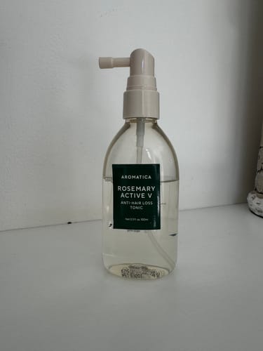 Customer photo review of Rosemary Active V Anti-Hair Loss Tonic