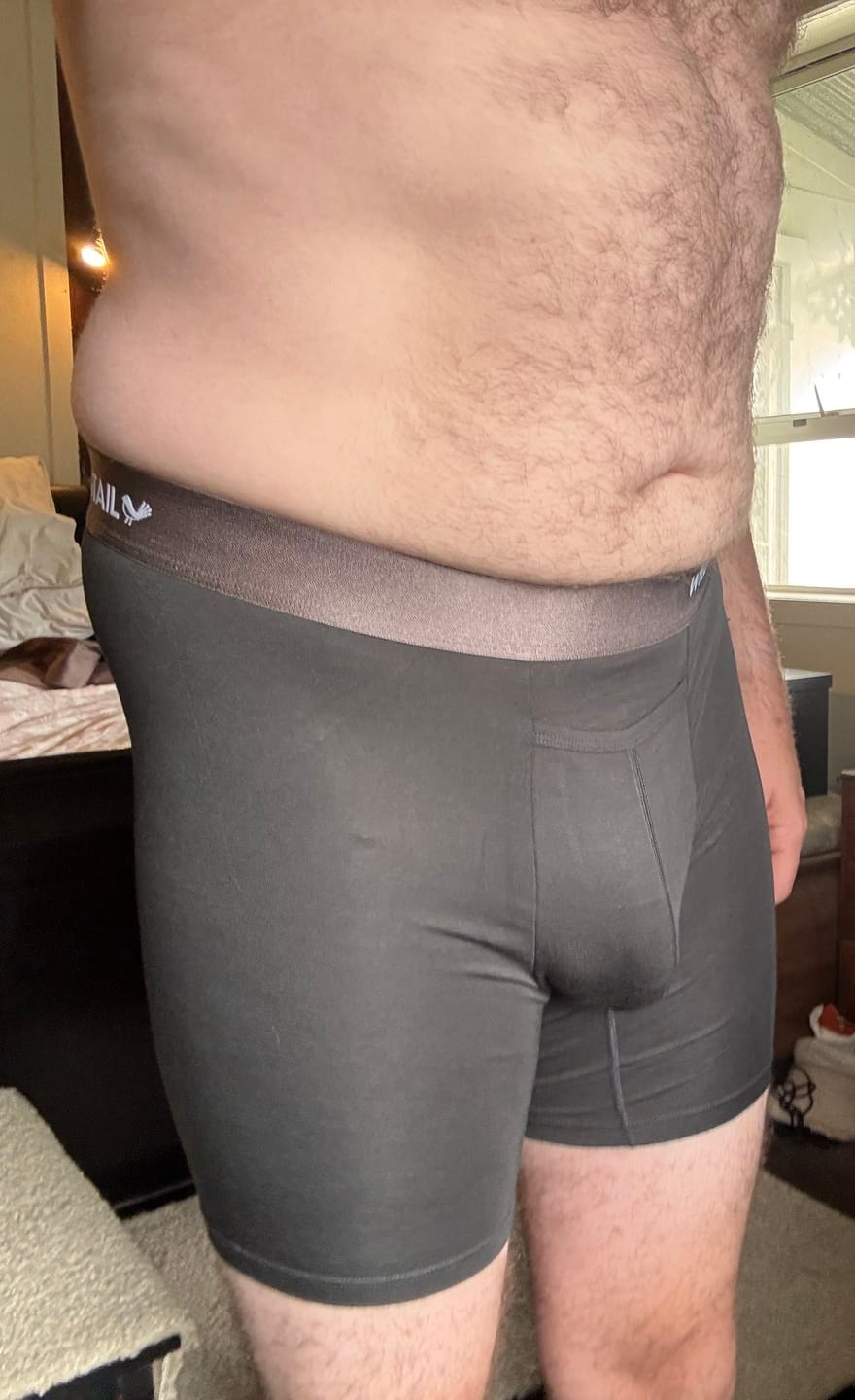 Customer photo review of Midnight Black - Boxer Briefs