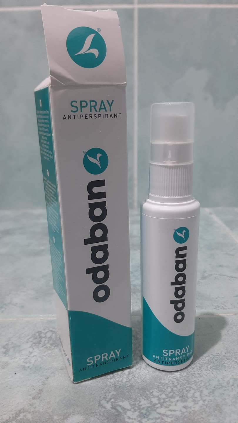 Customer photo review of odaban® Spray - Antiperspirant