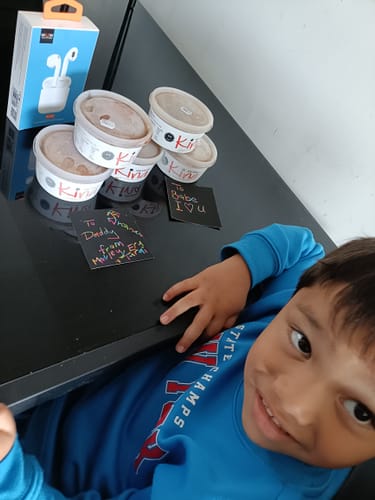Customer photo review of Kiwi Kwizen Kina Pot Frozen (200G)