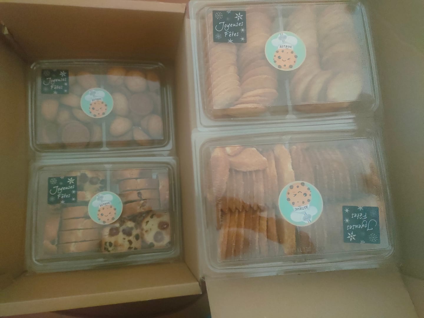 Customer photo review of Meringues parfum vanille - 24 pièces*