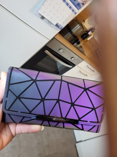 Customer photo review of Portefeuille Lumineux Étincelle