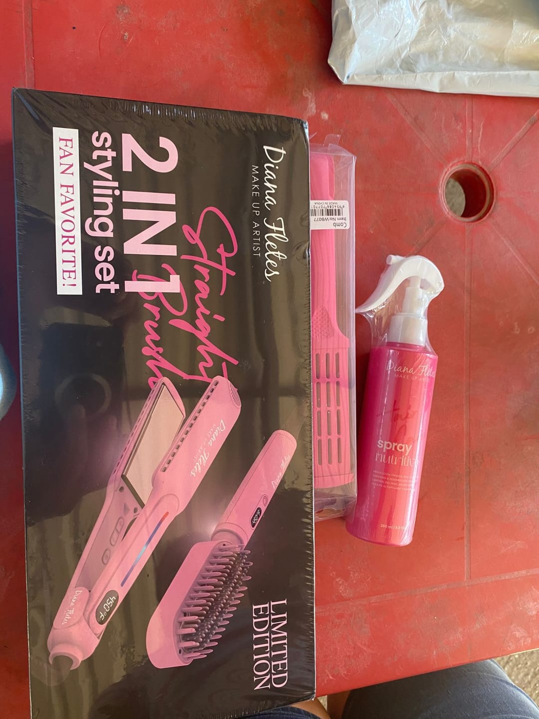 Customer photo review of Cepillo de Precisión Alisador