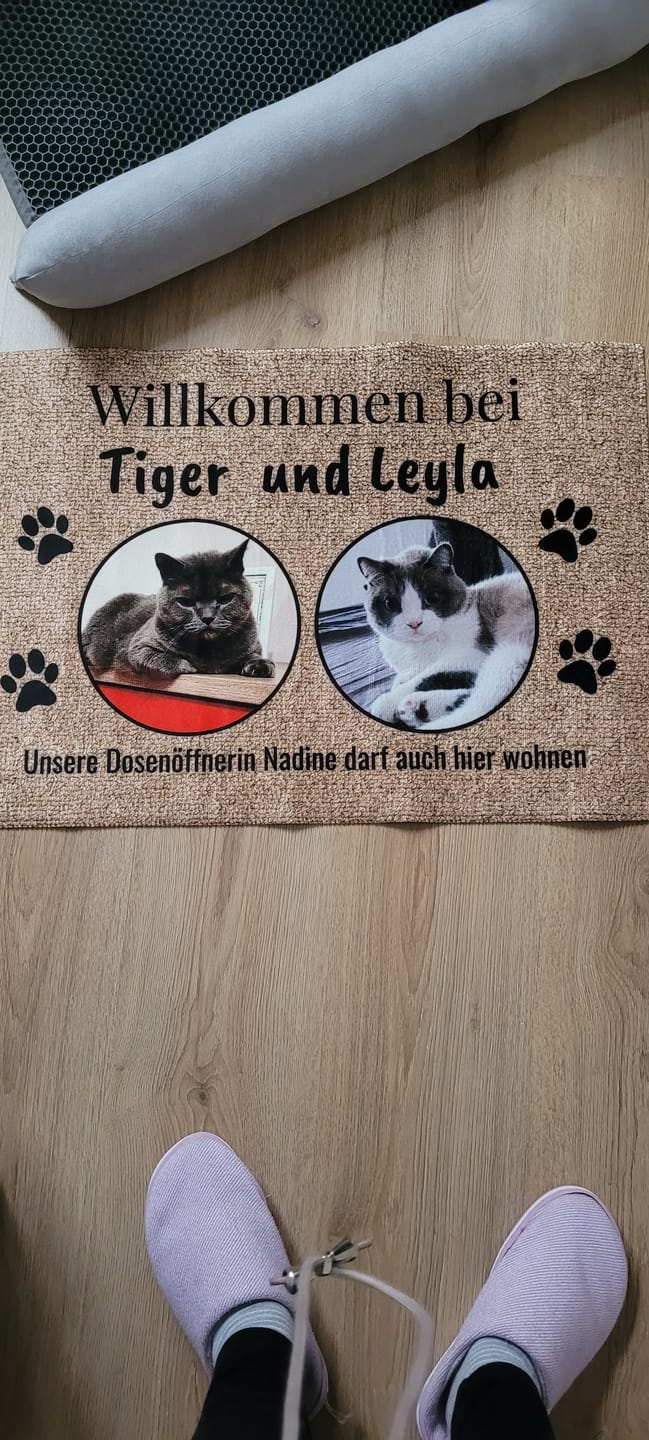Customer photo review of Eigenes Foto - Individuelle Fußmatte