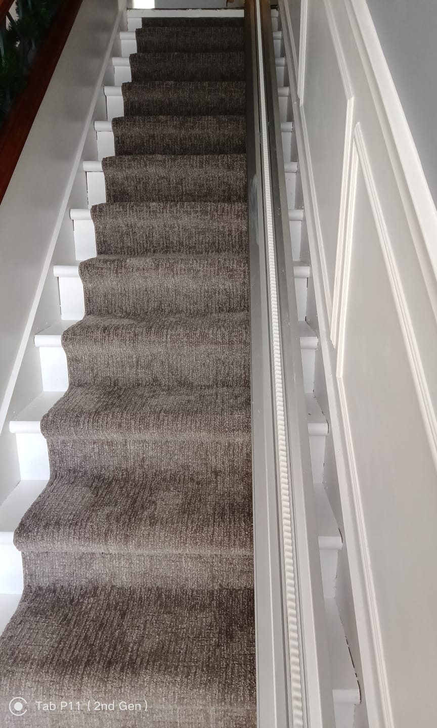 Customer photo review of Stair Runner Samples