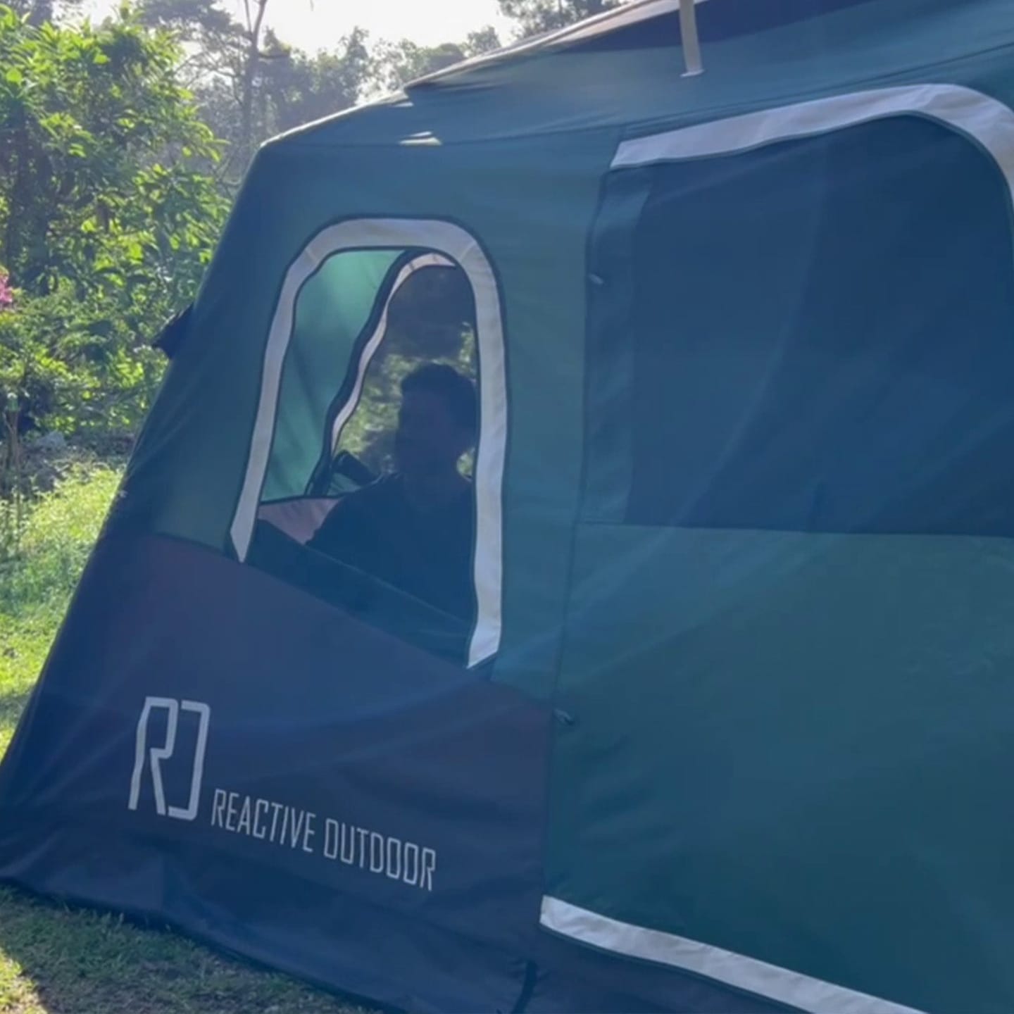 Customer photo review of 2-Step Cabin Tent