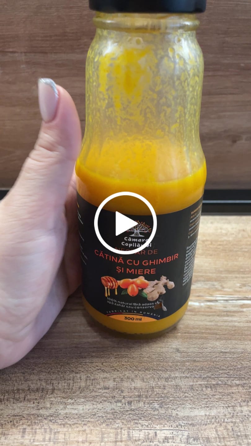 Customer video review of Nectar de Cătină cu Miere și Ghimbir - 300ml