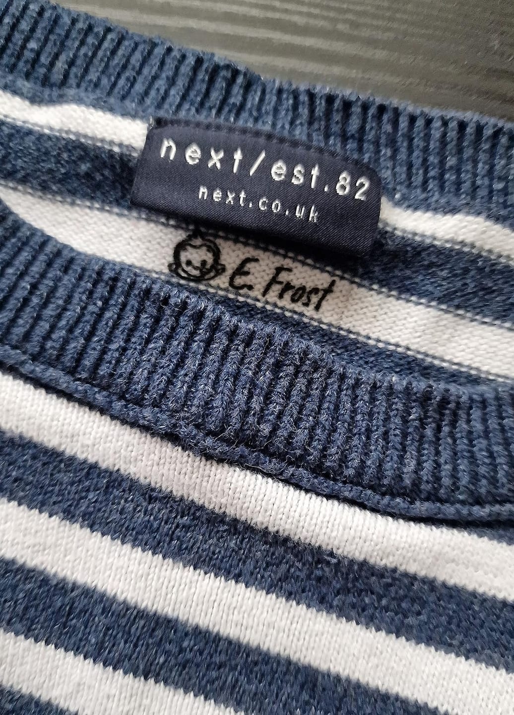 Customer photo review of Swivy™ Personalisierter Namensstempel (schwarze Tinte)
