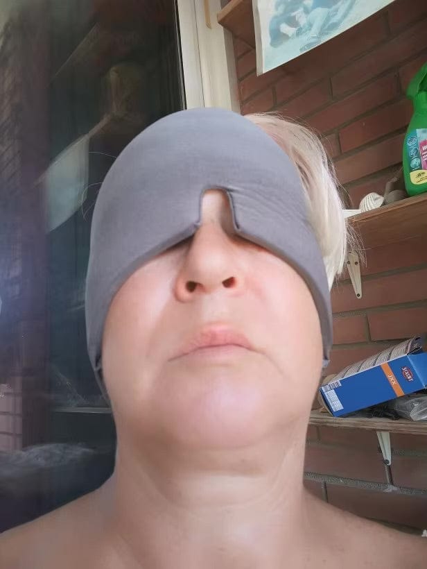Customer photo review of Migraine Relief Cap