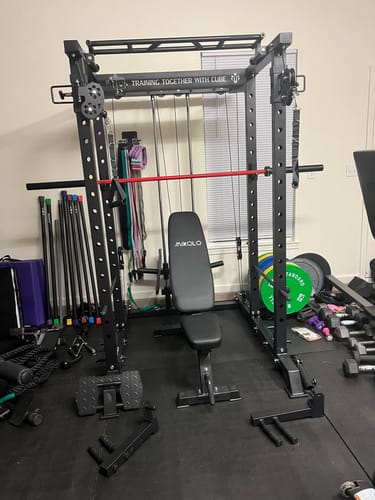 Customer photo review of Mikolo K3 Home Gym Package
