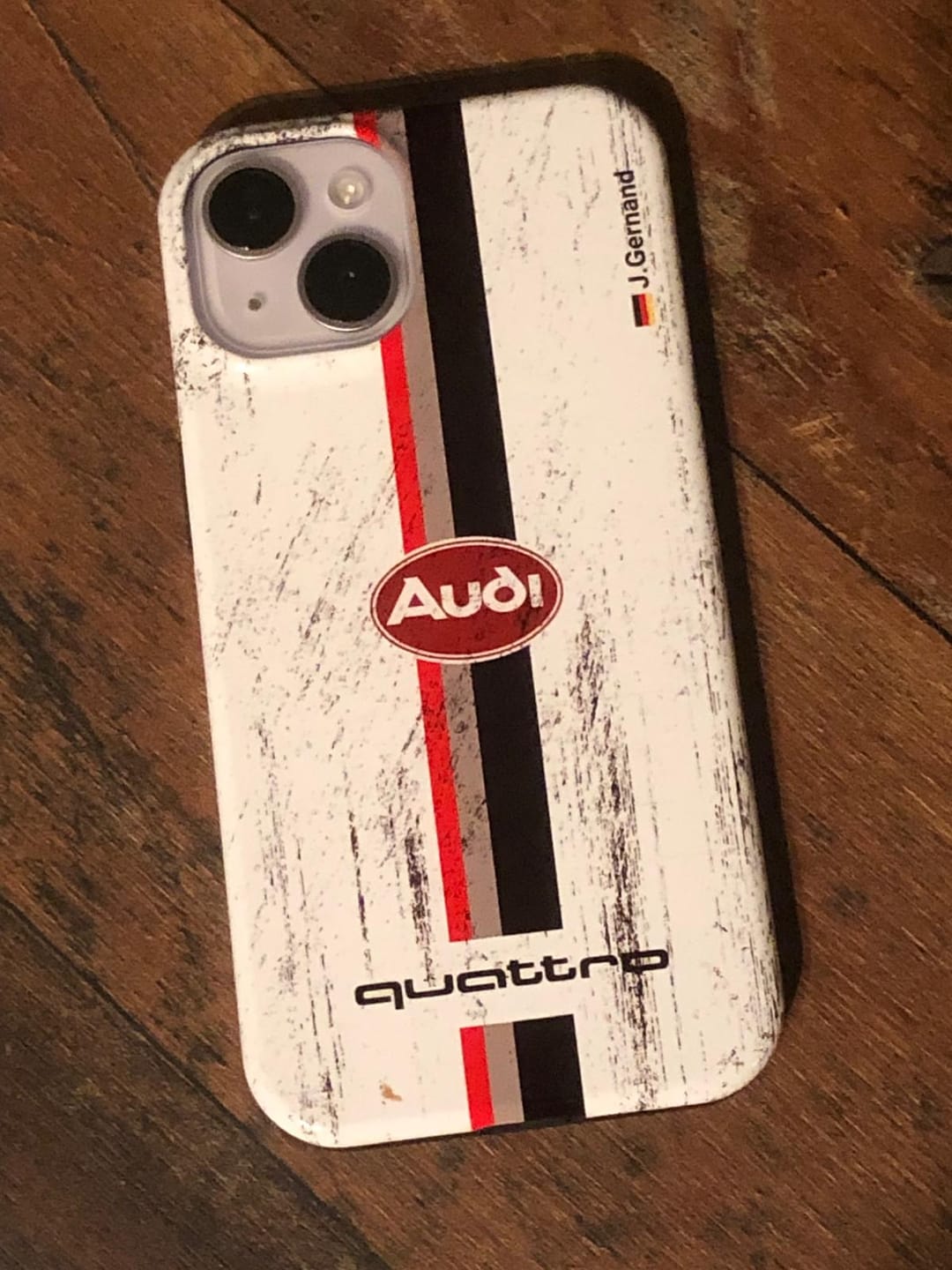 Customer photo review of Audi Quattro S1 E2 Pikes Peak Livery - Individuelle Premium Hülle für iPhone
