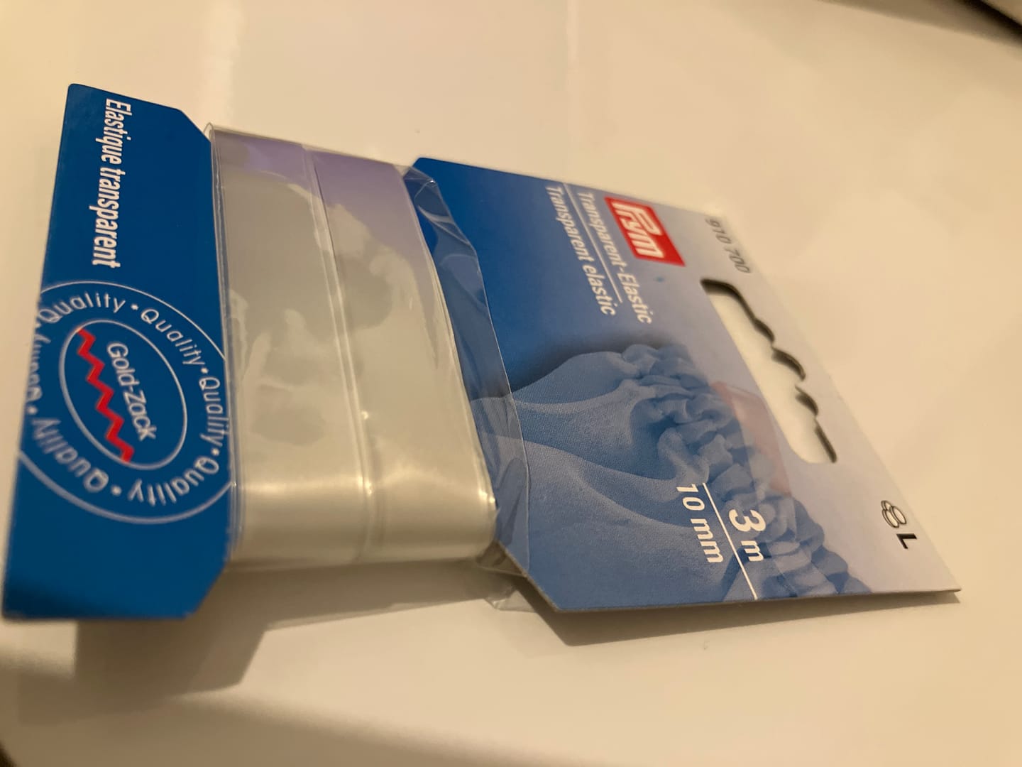 Customer photo review of Prym Transparent Elastic 10mm