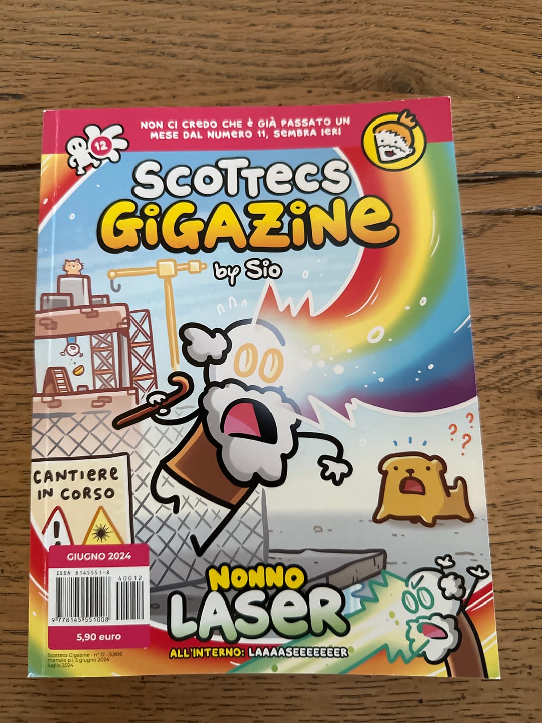 Customer photo review of Scottecs Gigazine 12 - Nonno Laser