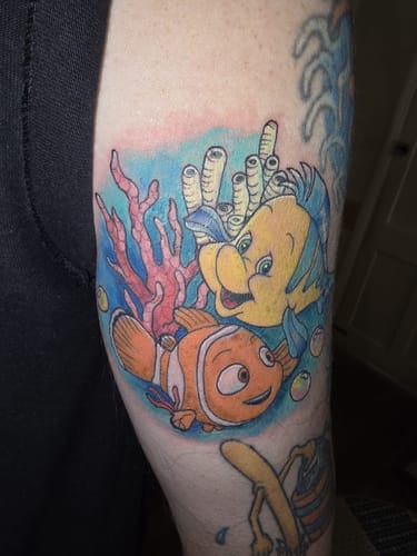 Customer photo review of TattooNumbx Soothing Gel