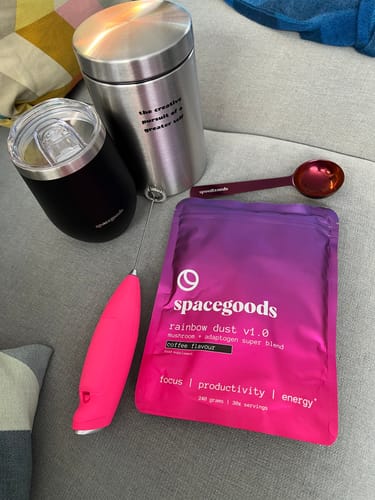 Customer photo review of rainbow dust