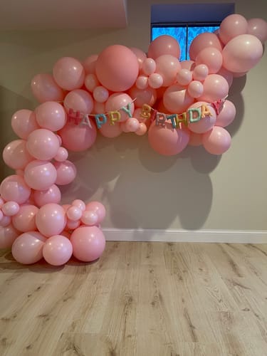 Customer photo review of Custom Balloon Garland Kit