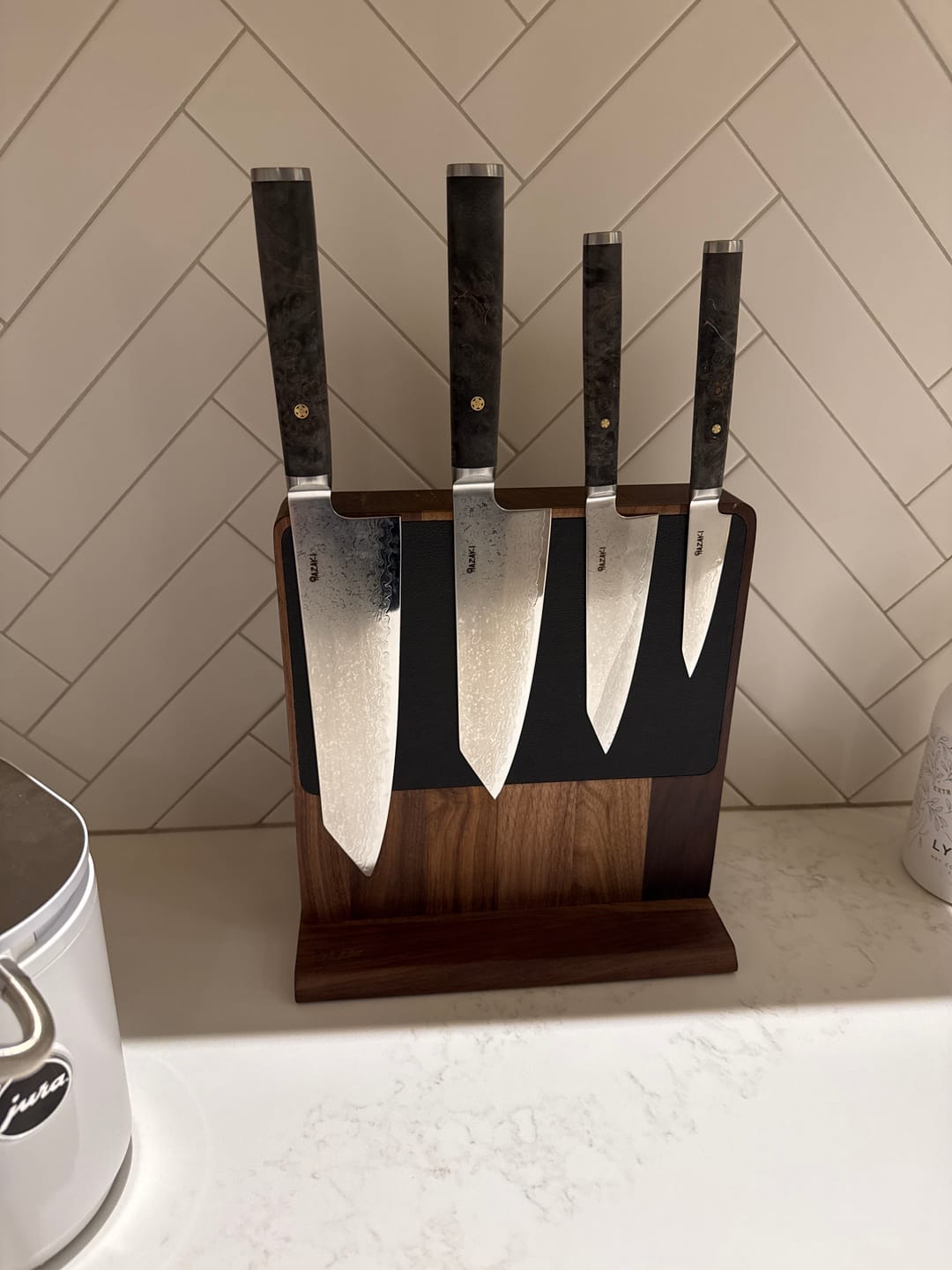 Customer photo review of Santoku - Maple Burl
