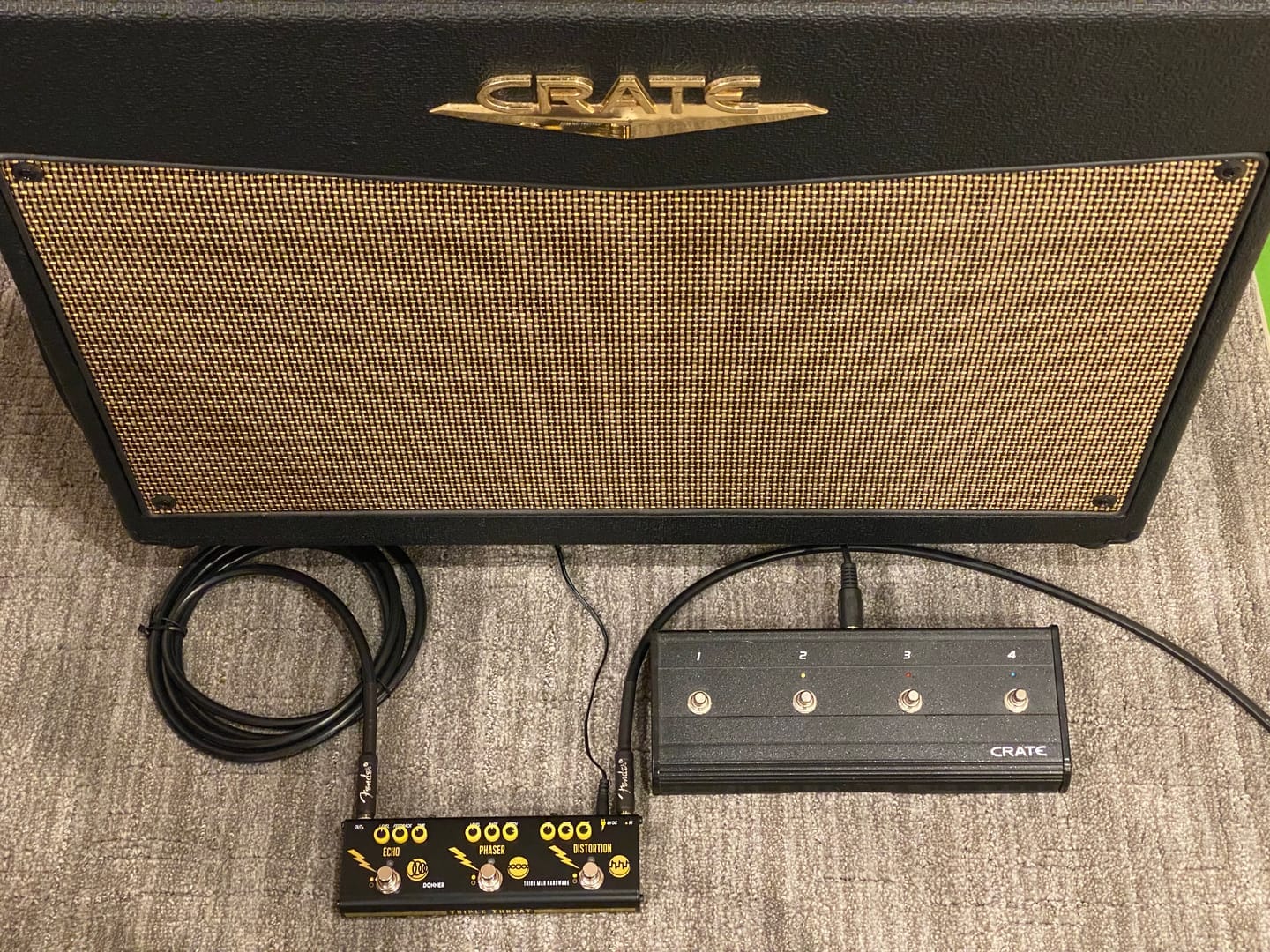 Customer photo review of Pédale d'effet guitare Donner JW Triple Threat