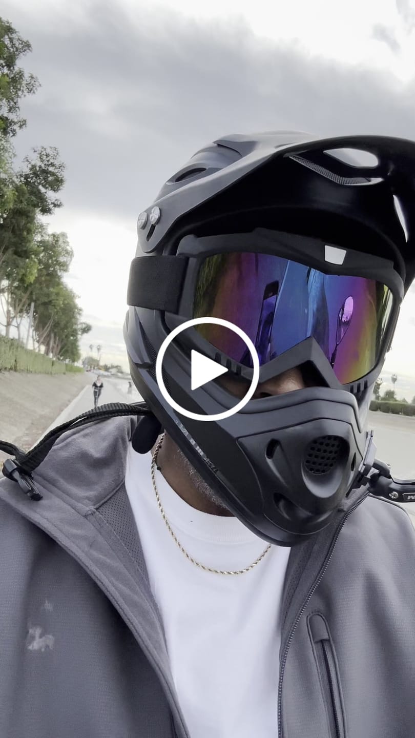 Customer video review of Helmet Mirror