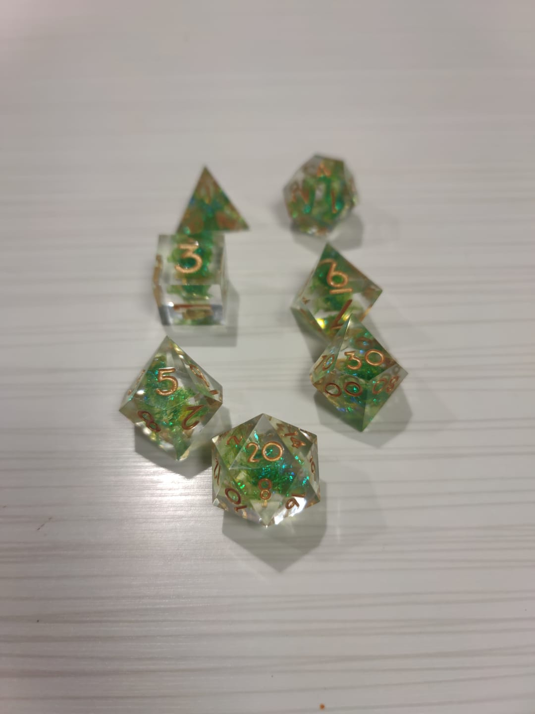 Customer photo review of Sharp Edge Mystery Dice