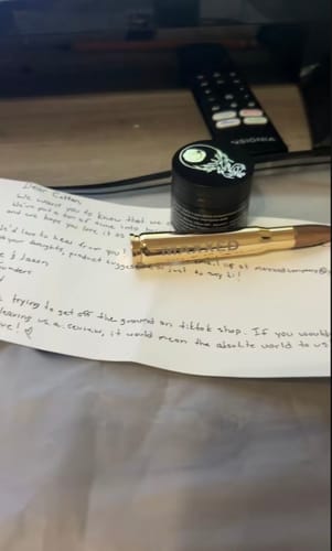 Customer photo review of Caffeine & Rooibos Eye Cream "Who Needs 8 Hours?"