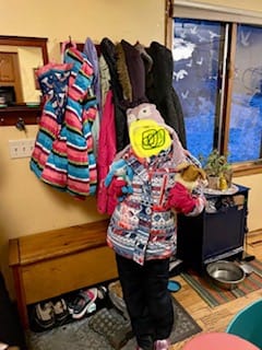 Customer photo review of HOTIAN Girls Ski Jacket & Pants Set Kids Snowsuits