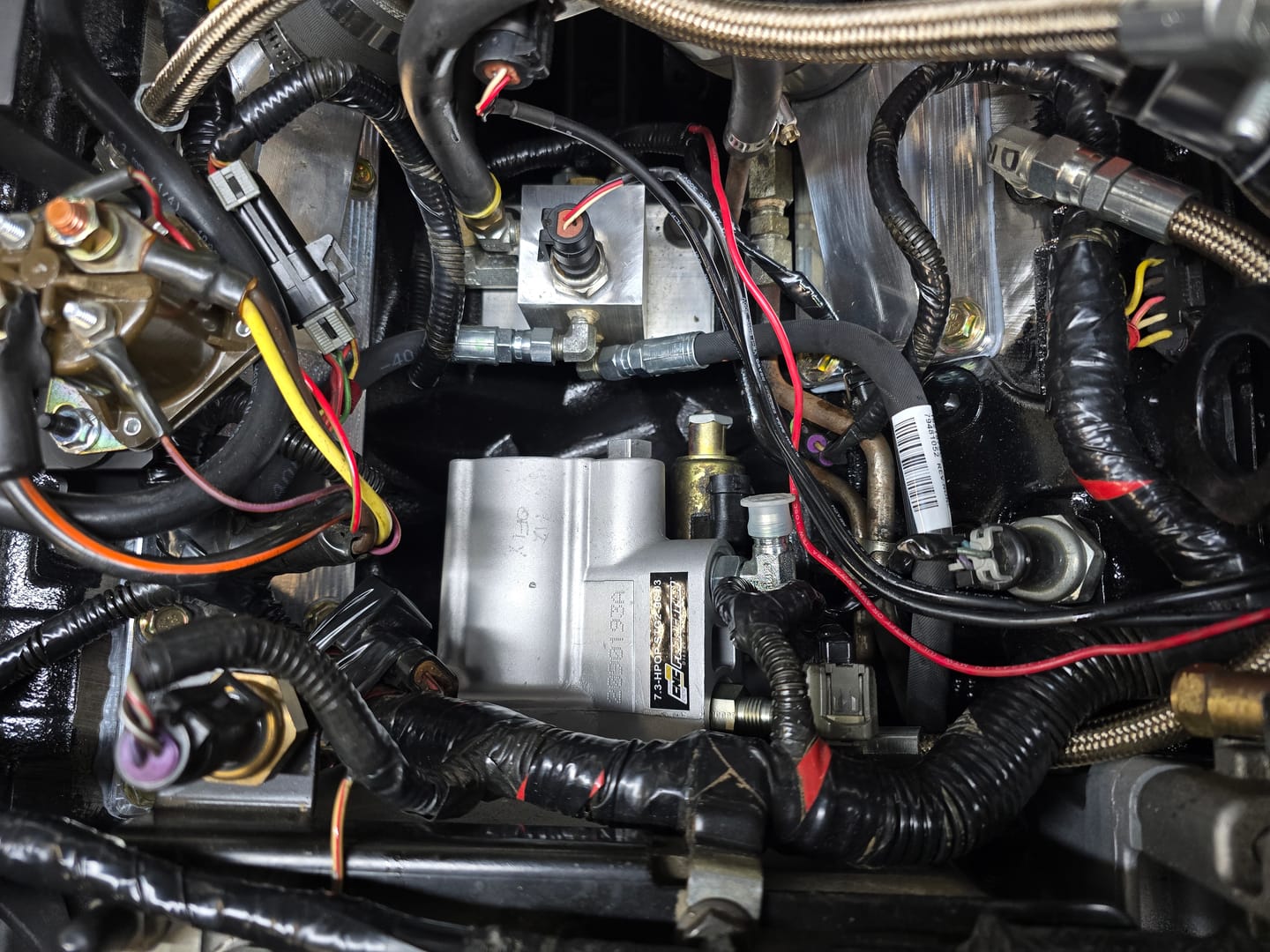 Customer photo review of CNC FABRICATION 7.3L STAGE 2 HIGH PRESSURE OIL PUMP