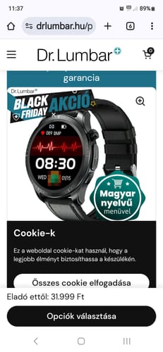 Customer photo review of Meditime Egészségügyi Okosóra