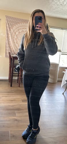 Customer photo review of Unisex Sherpa Hoodie
