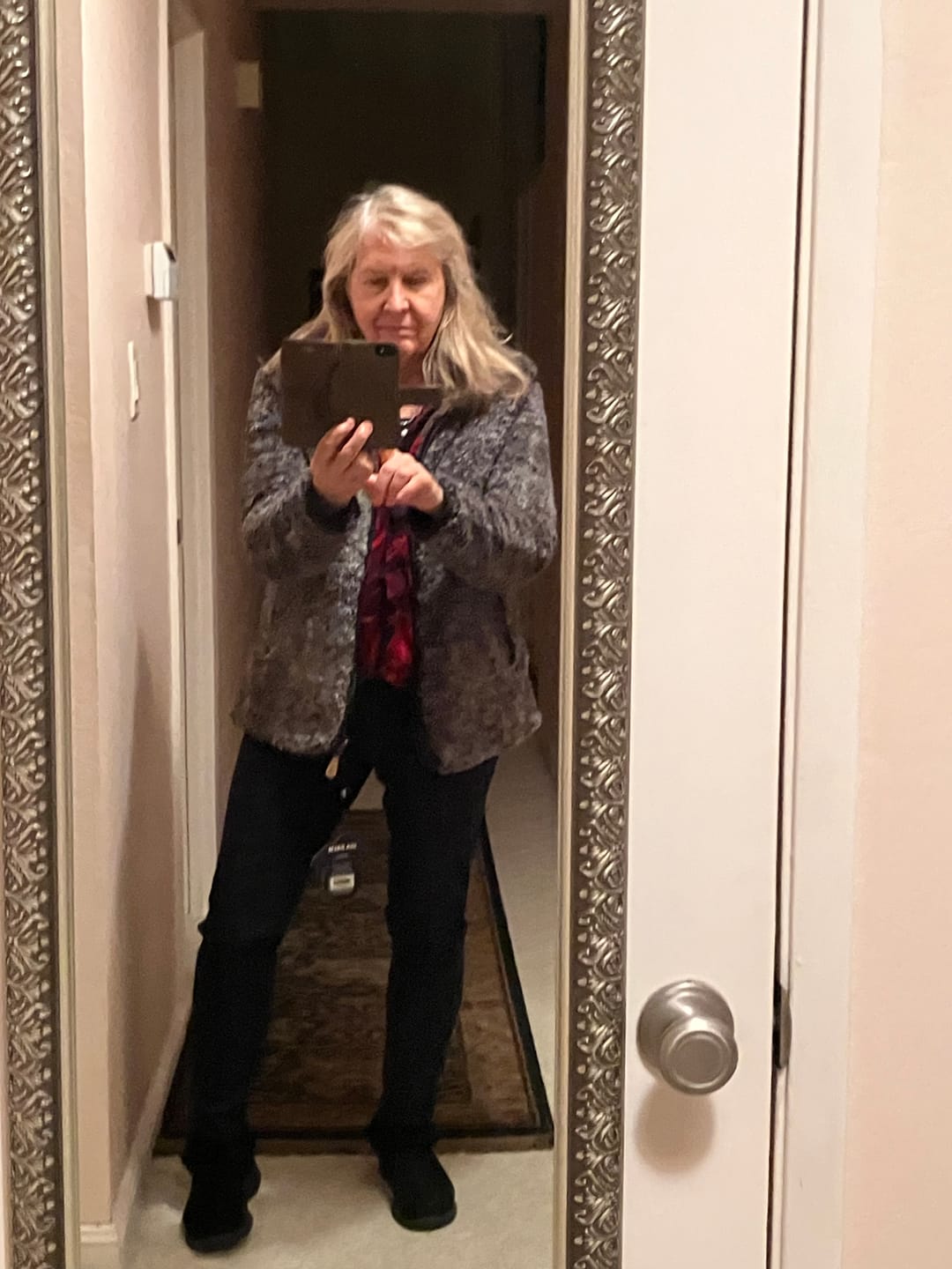 Customer photo review of Reversible Sherpa Full Zip
