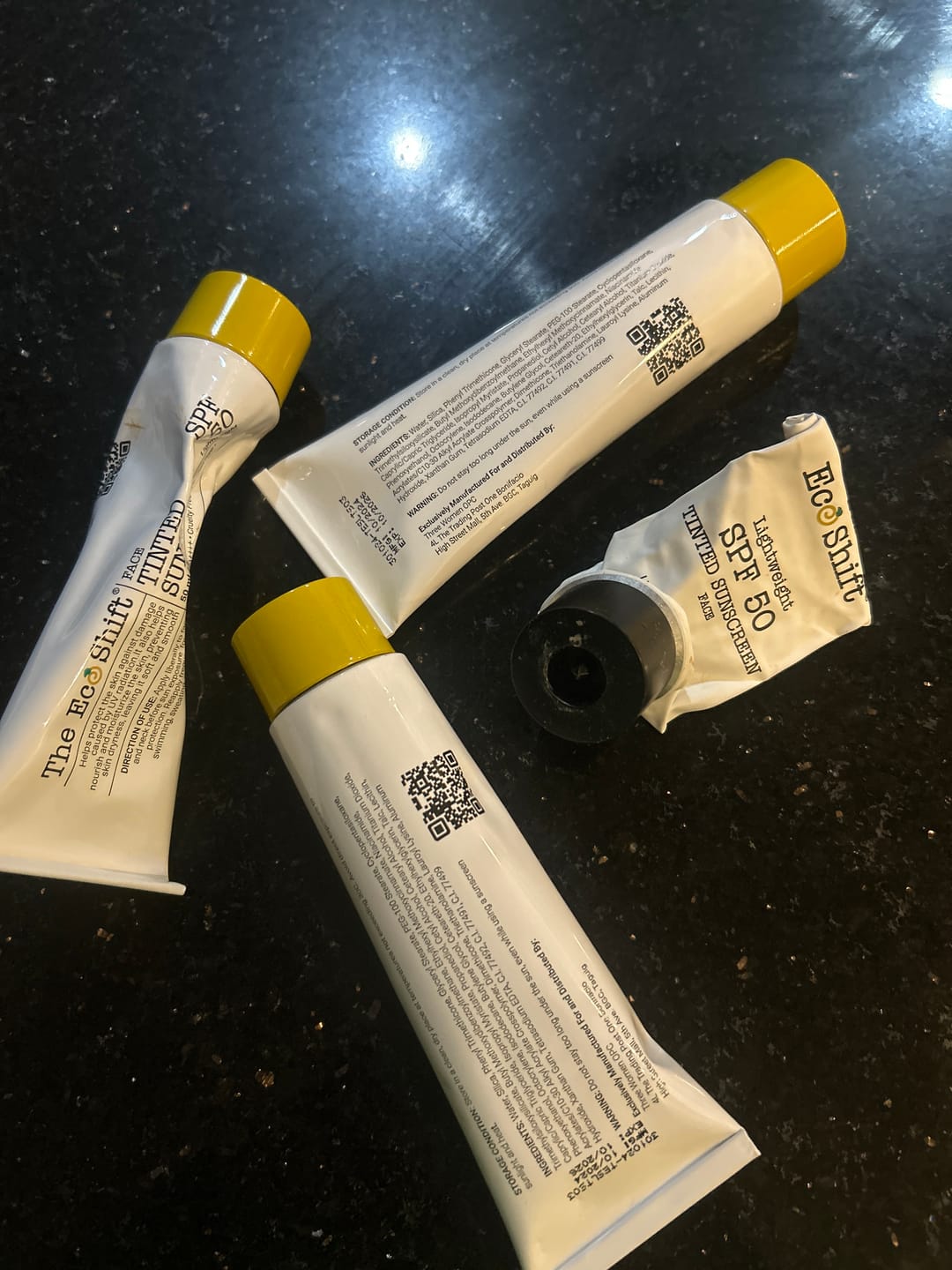 Customer photo review of Lightweight  Daily Tinted Sunscreen with SPF50