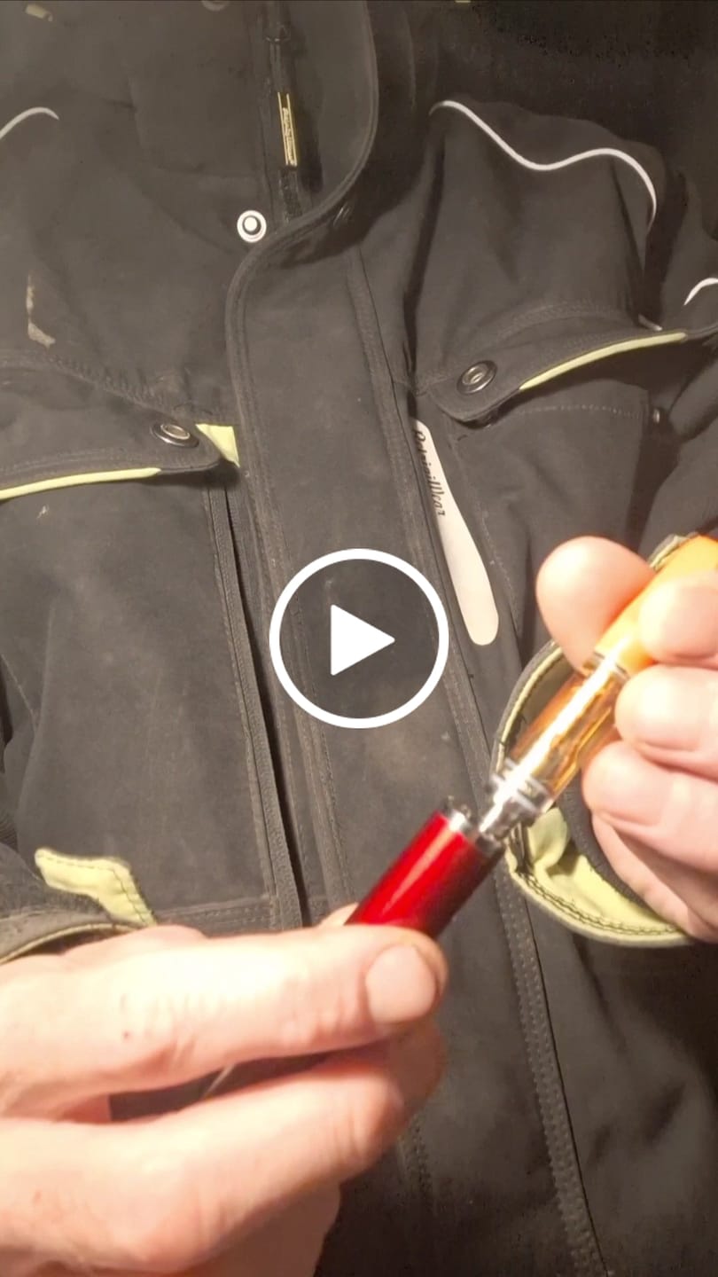 Customer video review of Alpha Live Rosin Ghost Train Haze Sativa 510 Thread THC Blend Cartridge 1g
