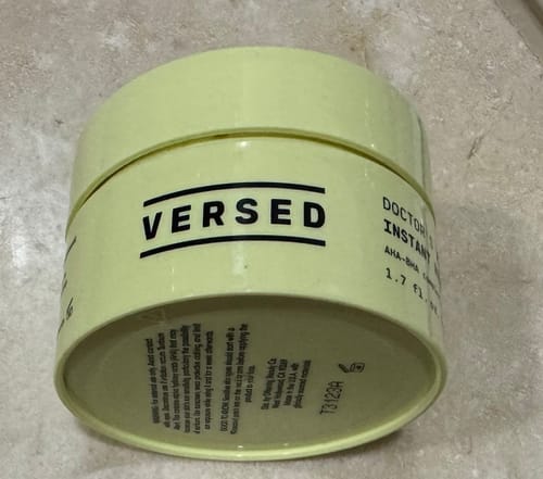 Customer photo review of DOCTOR'S VISIT INSTANT RESURFACING MASK 50ml