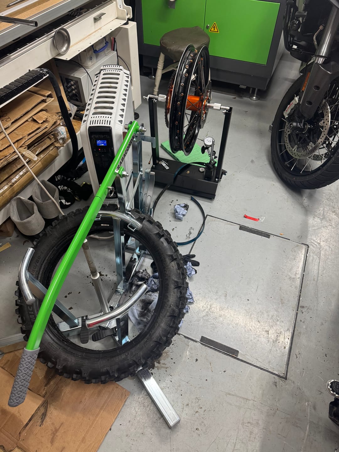 Customer photo review of Rabaconda PRO Tyre Lever Set